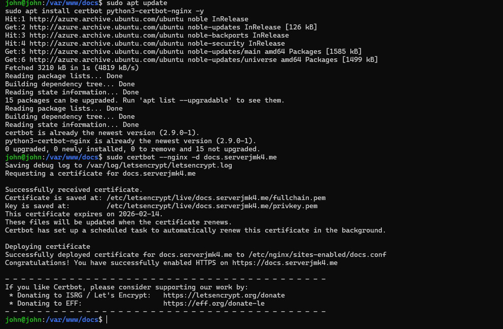 SSL Certificate with Certbot - Image 29